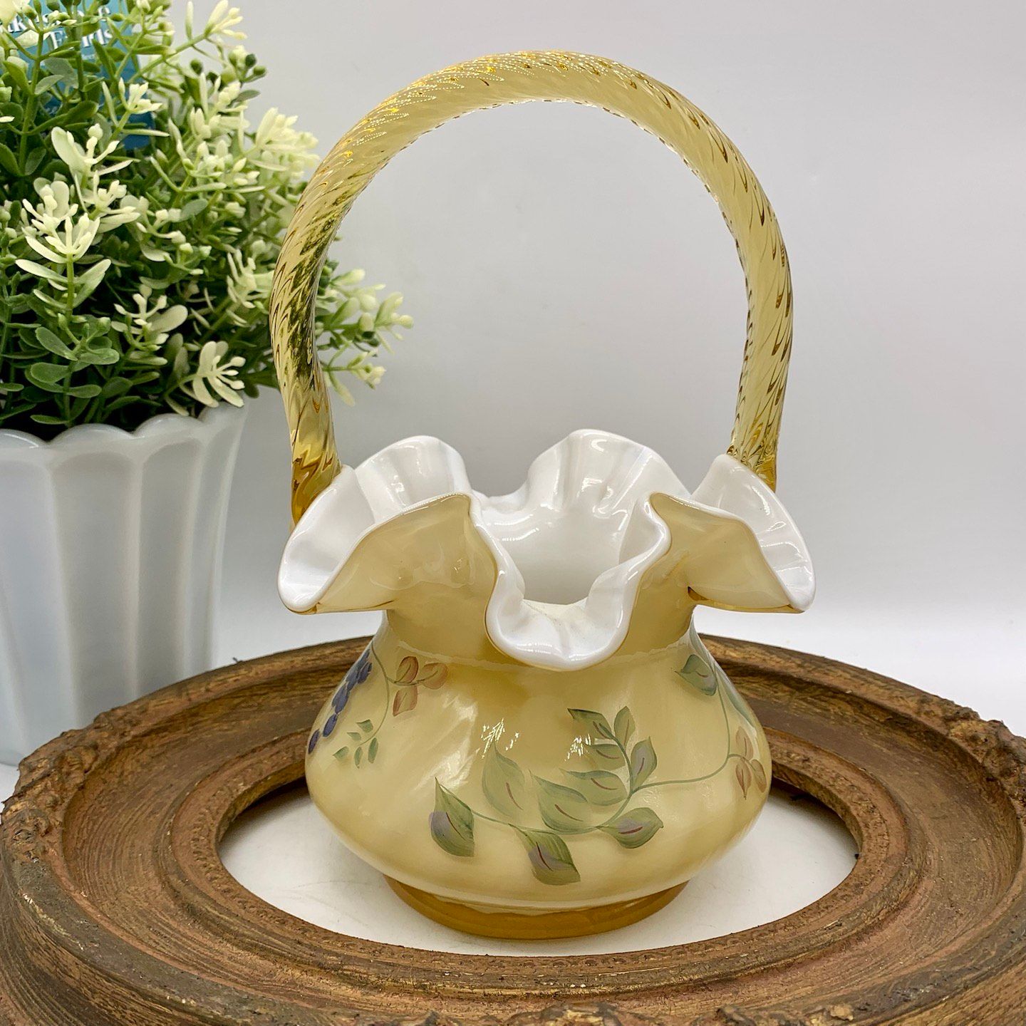Niknax · Signed Fenton Family Signature Series Mountain Berry