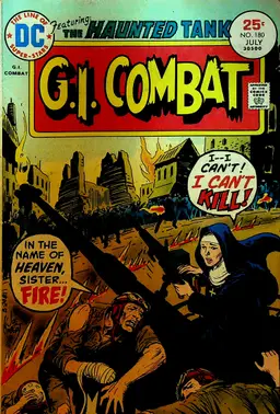 GI Combat 180 Haunted Tank Joe Kubert