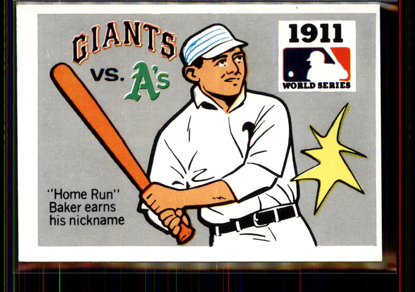 Frank Baker 1968 Fleer World Series #9 - Philadelphia Athletics/New York Giants - (pk2-104)