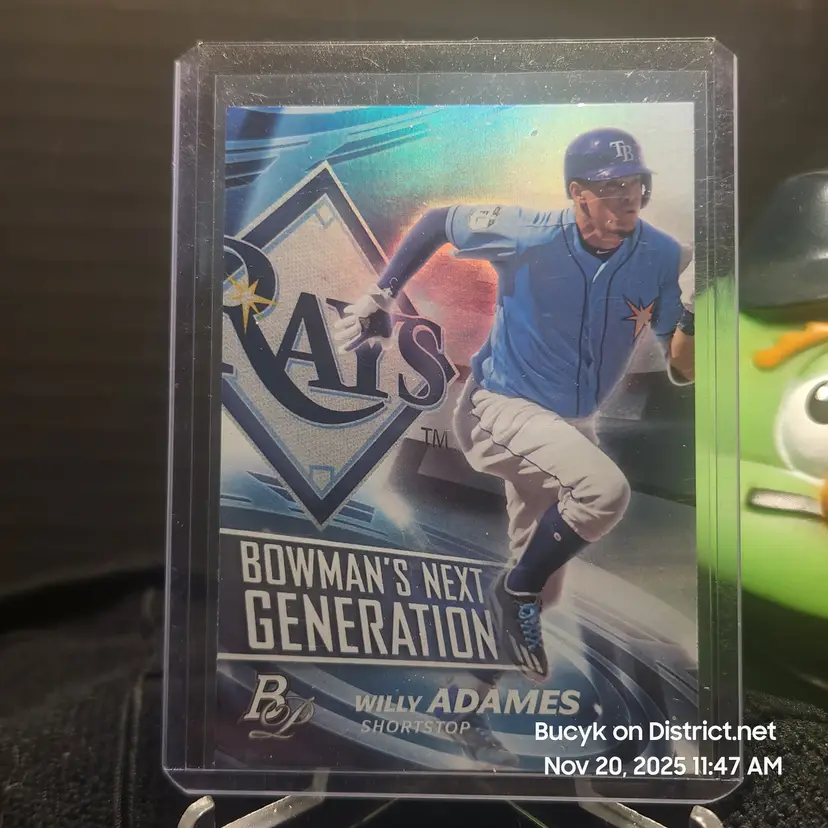 2017 Bowman Platinum Next Gen - Willy Adames Tampa Bay Rays