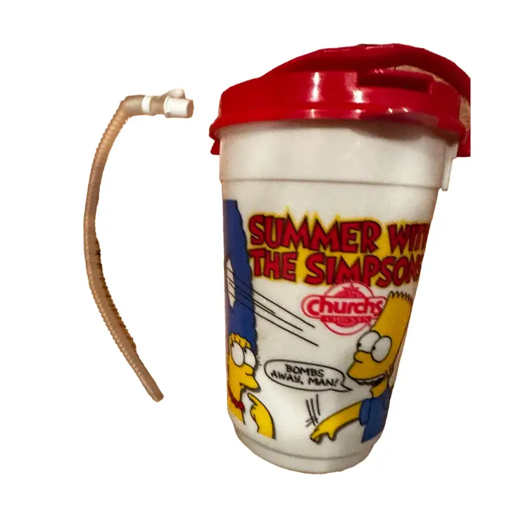 Church’s Chicken Bucket With Straw