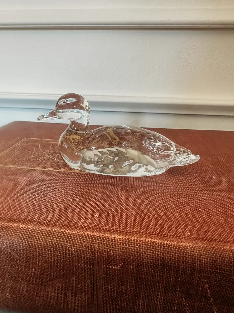 Fenton Duck Paperweight