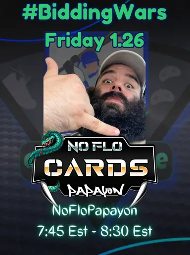 CardKulture Presents #biddingwars - Papayon Stream Kick Off Auctions And More!