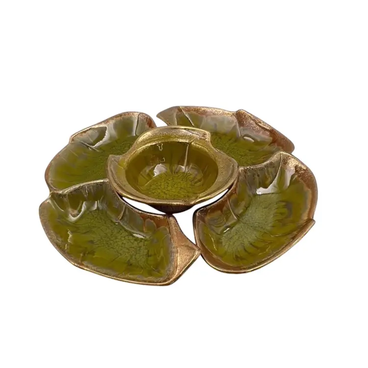 Divided Serving Set 

California USA Pottery
Holiday Hosting