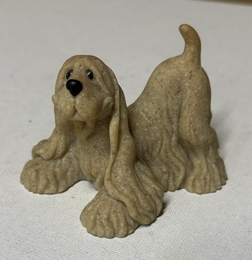 Quarry Critters Cocker Spaniel Cashew 2002 RETIRED Second Nature Design 4” long