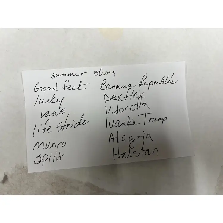 Summer Shoe Lot Of 12 Vans, Lucky Brand, GoodFeet, Halstan $1000+ Retail