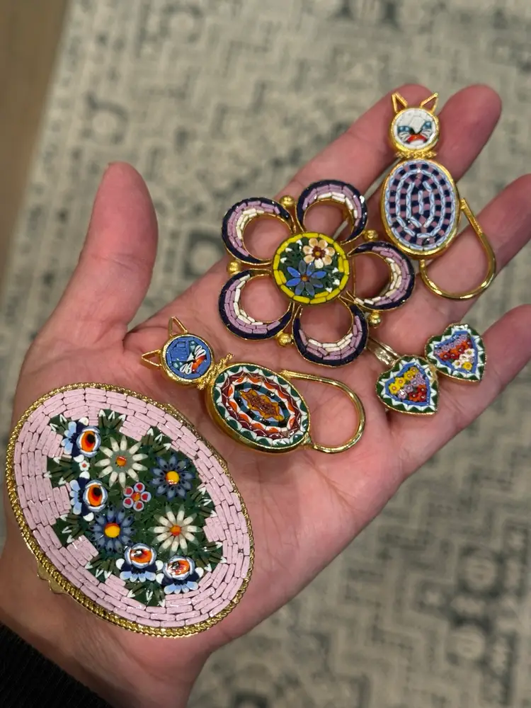 Unique Micro Mosaics And More Jewelry! 