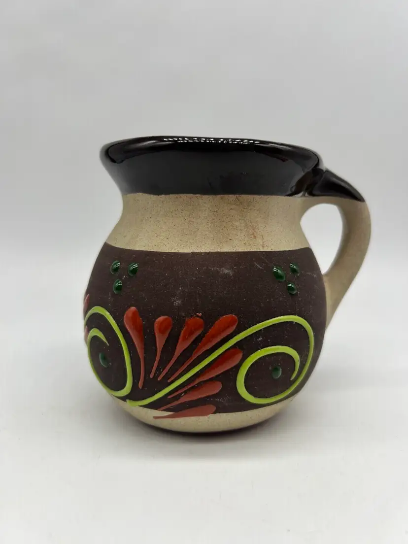 Made In Mexico Red Clay Pottery Mug