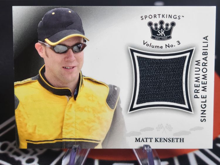 Matt Kenseth 2022 Sportingkings Volume 3 Legends Memorabilia SMP-MK