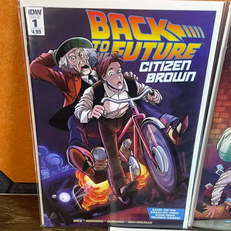 Comic Book Lot-Back To The Future Citizen Brown Limited Series 1-5