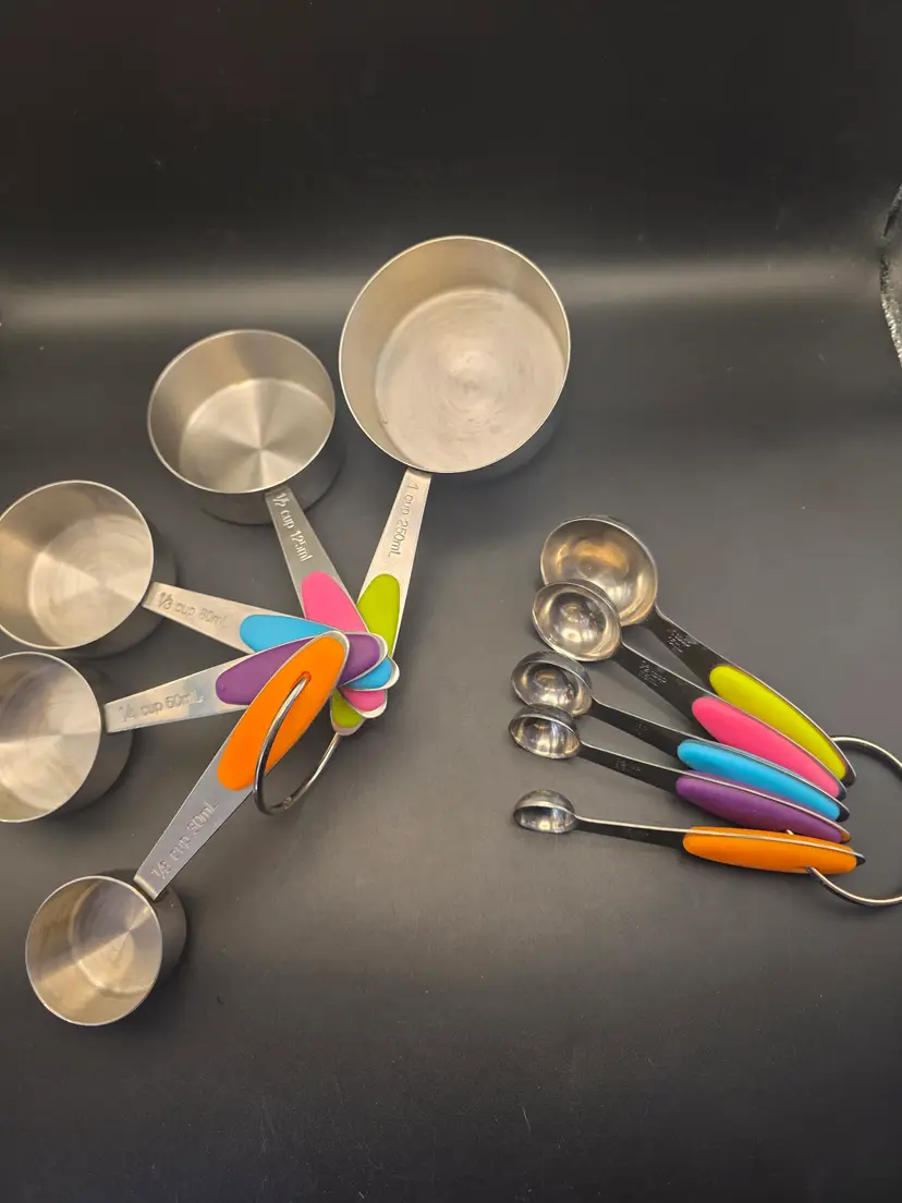 Neon Rainbow Measuring Set