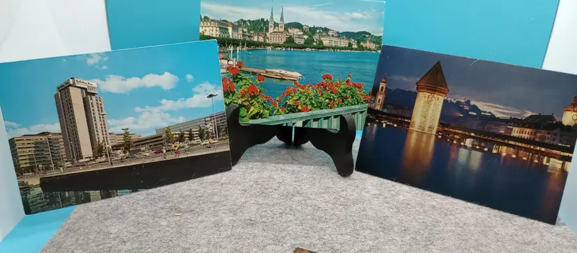 Switzerland & Germany Lot of 3 Vintage Post Cards