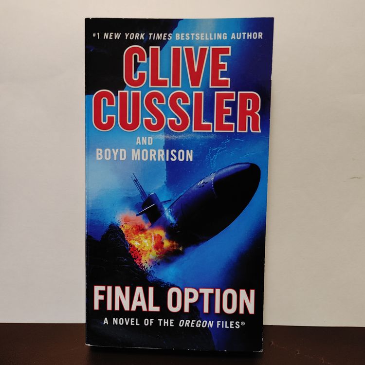 Final Option by Clive Cussler. Oregon Files. Published 2019. Like new.