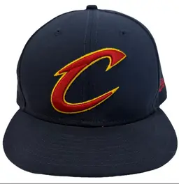 Cleveland Cavaliers NBA Flat Brim Navy Snapback by New Era