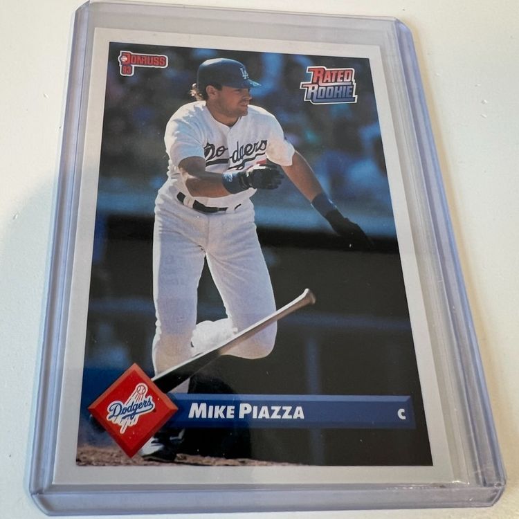 Mike Piazza Donruss Rated Rookie Los Angeles Dodgers