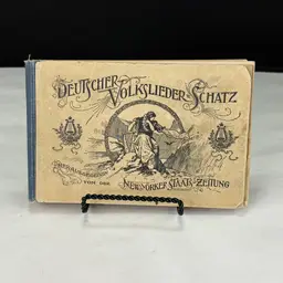 Vintage Deutscher Volkslieder Schatz German Folk Song Book