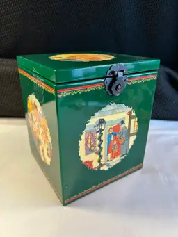 Vintage Dept 56 Christmas Carol Scrooge Music Box Figurine