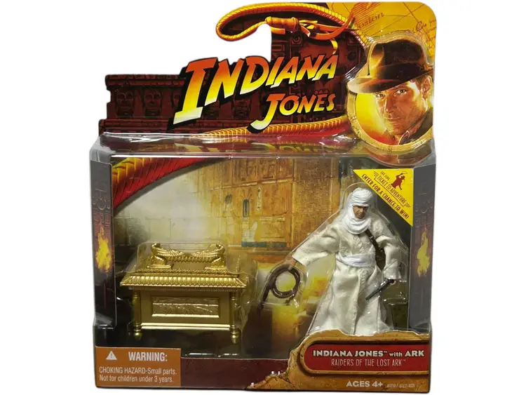 Indiana Jones with Ark Raiders Of The Lost Ark   Action Figure New