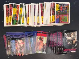 1993 Topps Street Fighter II & 1995 Upper Deck Street Fighter Card Lot