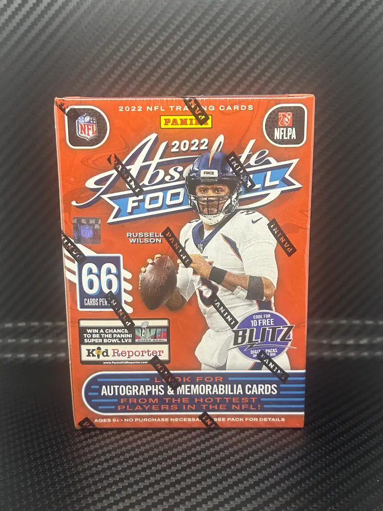 #01 2022 Absolute Blaster Box, Sealed, ripped live !