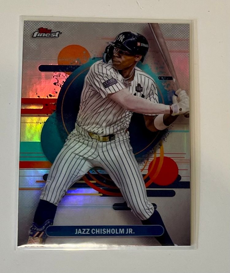 Jazz Chisholm Jr. Finest Uncommon Refractor New York Yankees