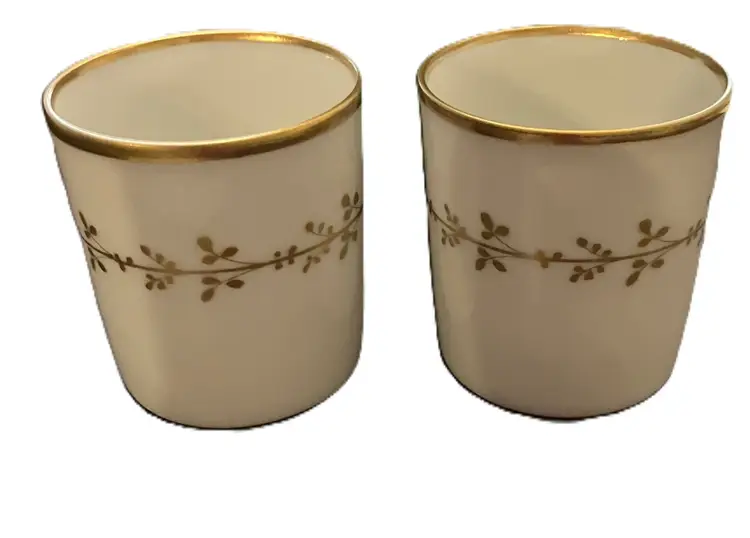 VTG Richard Ginori Espresso China Italian Cups Lot of 2