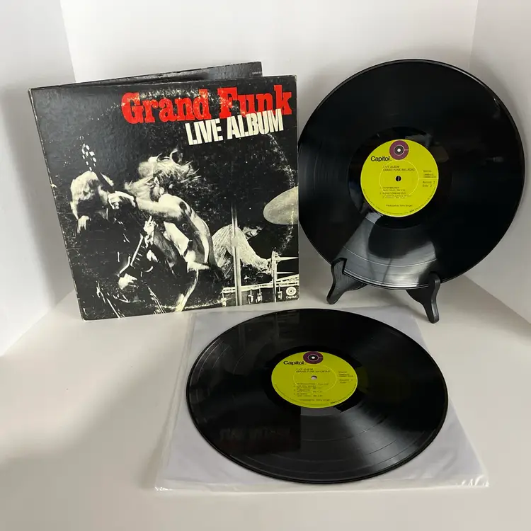 Grand Funk Railroad Live Album Double LP Vinyl Record
SWBB-633