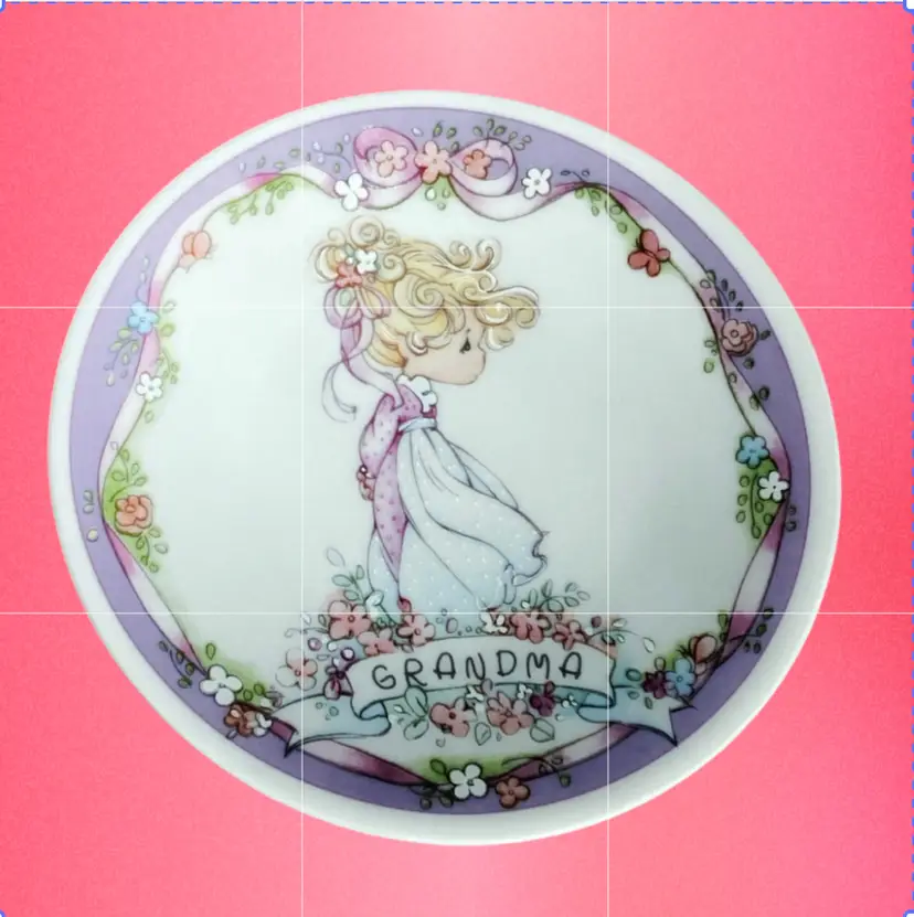 Vintage 1991 Precious Moments "Grandma" Porcelain Sam Butcher #241733 pastels
