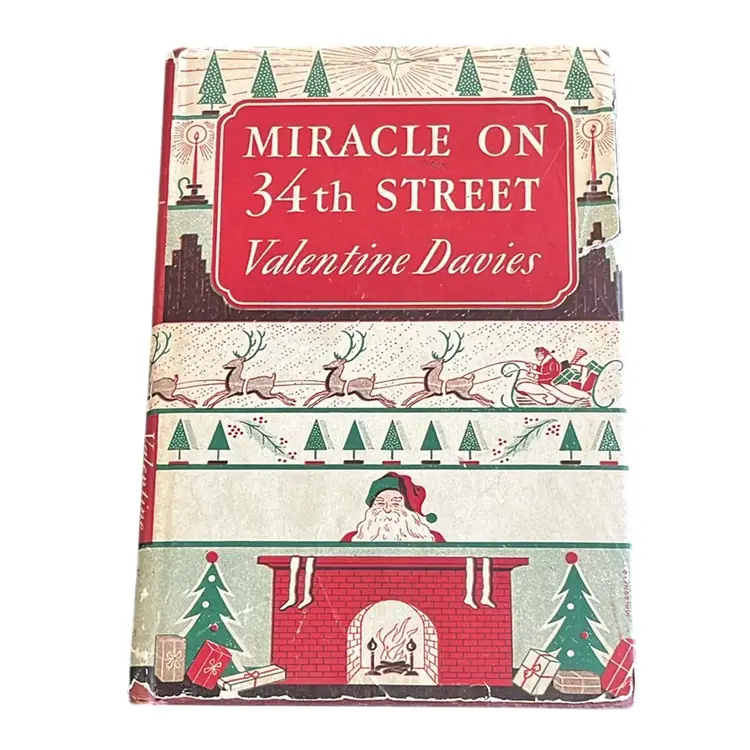 Miracle On 34th Street First Edition HC/DJ
1947 Christmas Movie Book