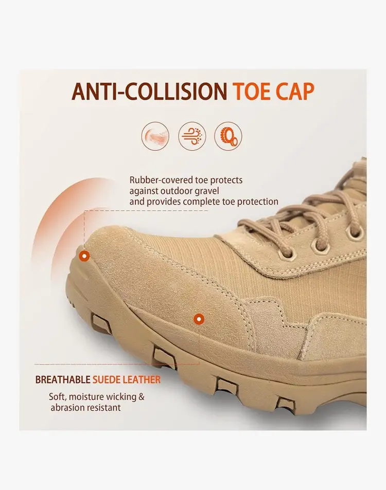 RIELD Men Boots (Sand Color )