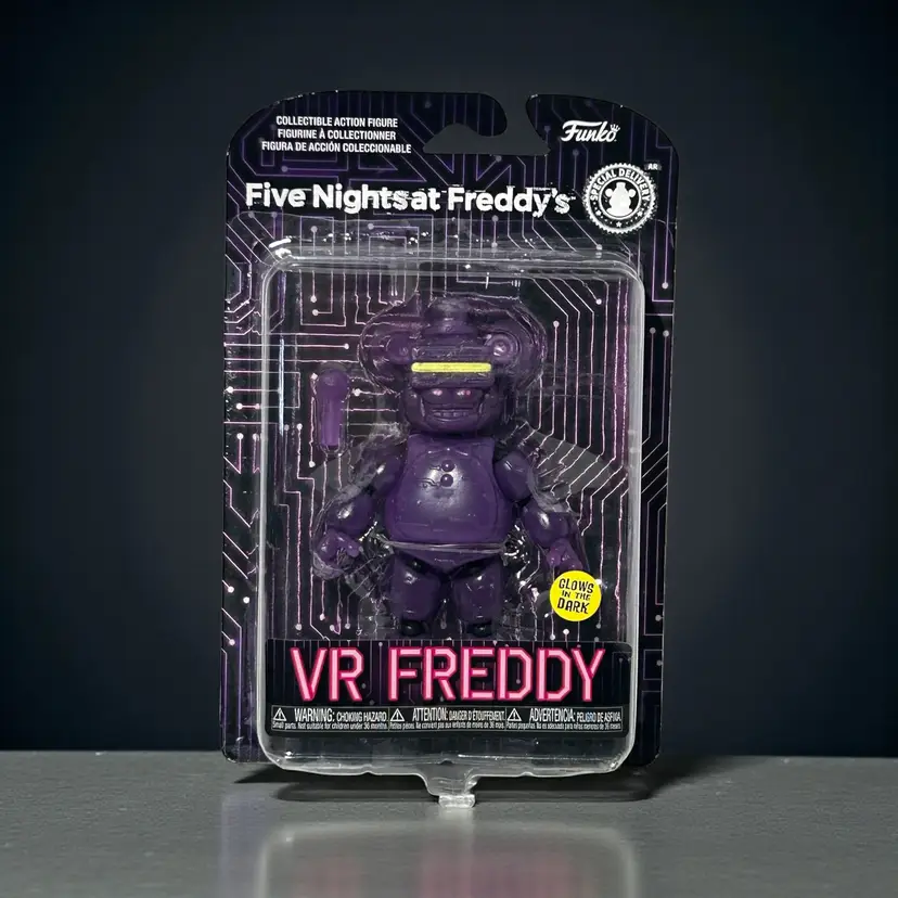 Funko Five Nights At Freddy's FNAF Special Delivery VR Freddy Glow
