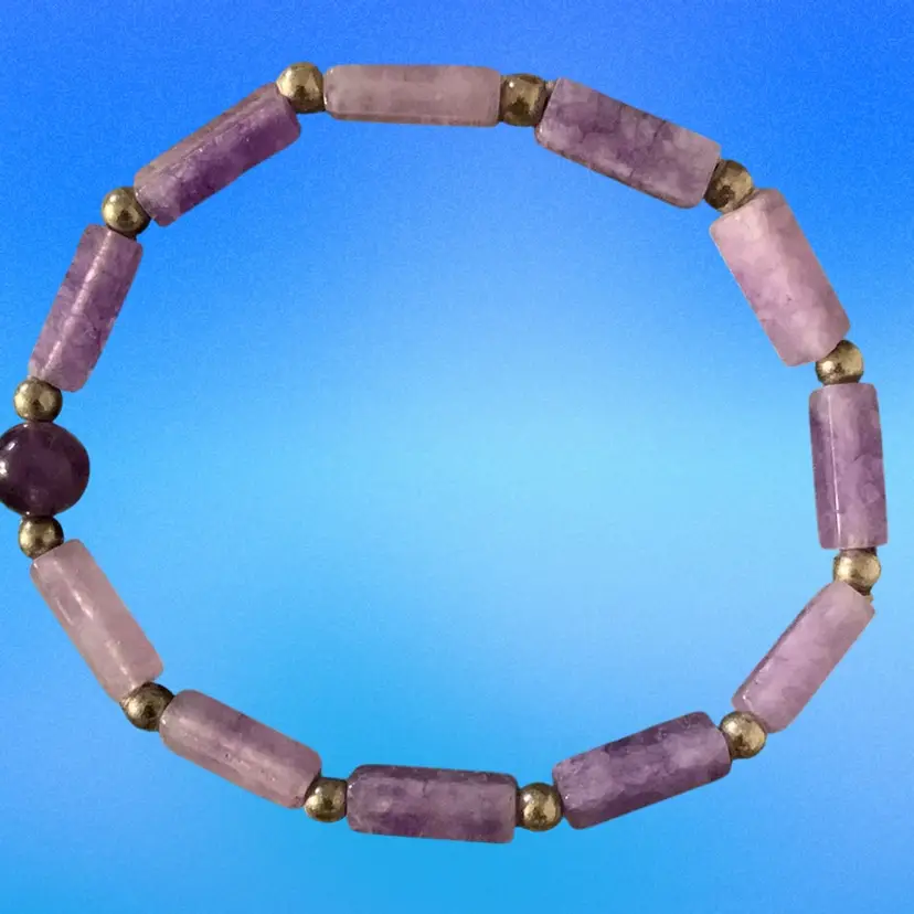 Amethyst Stretch Bracelet