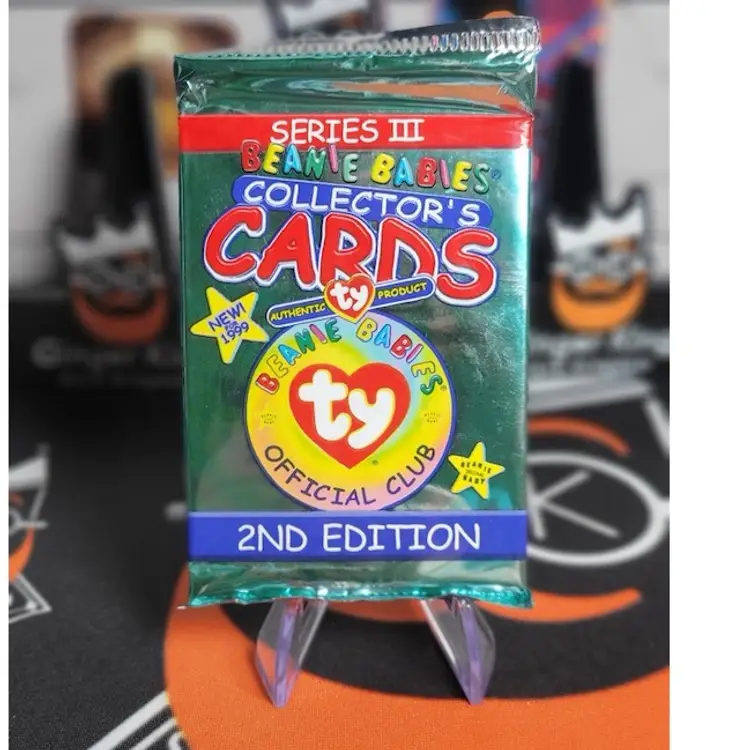 1999 TY Beanie Babies Series 3 2nd Edition Trading Cards – Sealed Packs