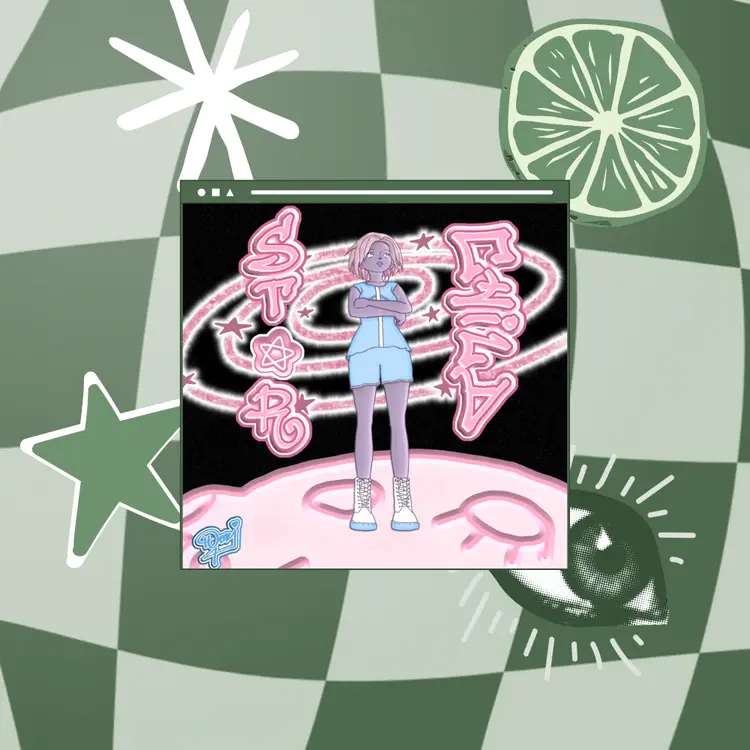 Star Child ꕤ Art Print | 8x8in