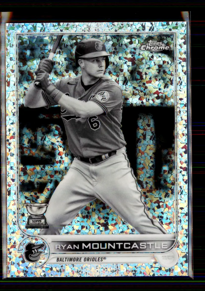 Ryan Mountcastle 2022 Topps Chrome Speckle Refractor #109 - Baltimore Orioles - (147-266)
