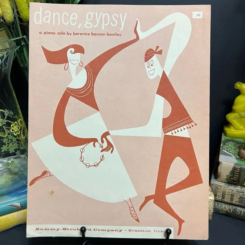 MARKDOWN! Dance, Gypsy Piano Solo Berenice Benson Bentley Sheet Music 1951