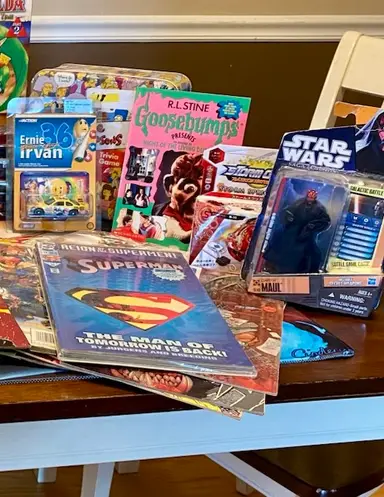 Vintage Games, Comics, Star Wars, A Little Bit Of Everything!