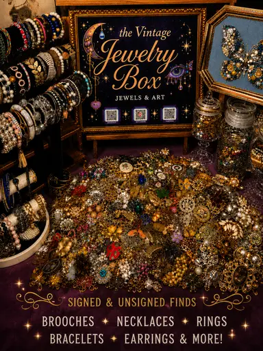 Vintage Brooches Jewelry and more! 