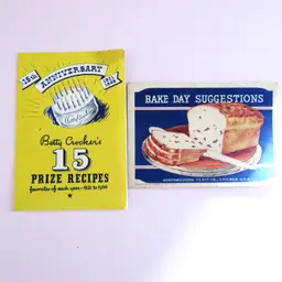 Two Vintage Advertising Booklets Baking And Cooking Early 1900s
