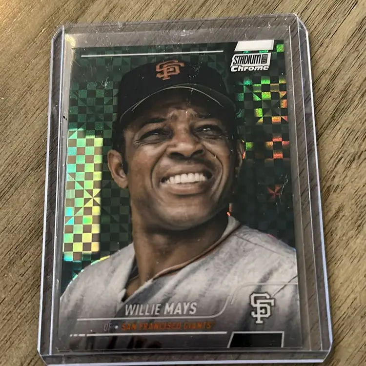 2022 SCC X-Fractor Willie Mays