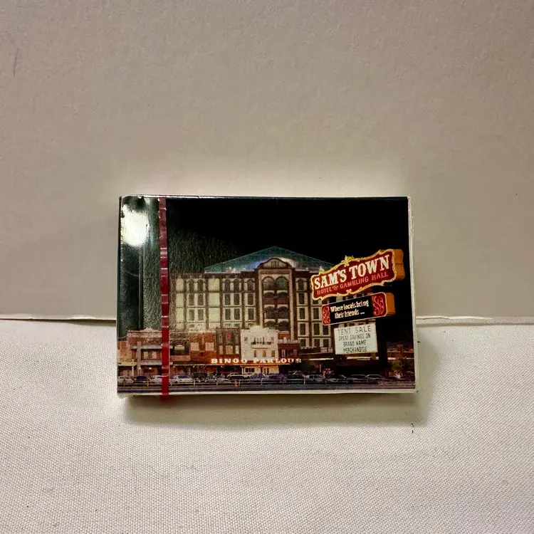 Sealed Vintage Sam's Town Hotel Casino Las Vegas Gambling Hall Playing Cards