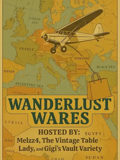 Wanderlust Wares: Travel to Europe with kate’s vintage pilgrimage