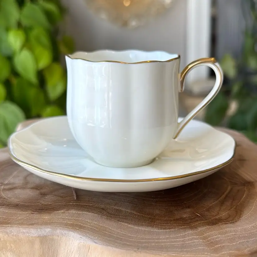 Mikasa Ivory Bone China Cup And Saucer