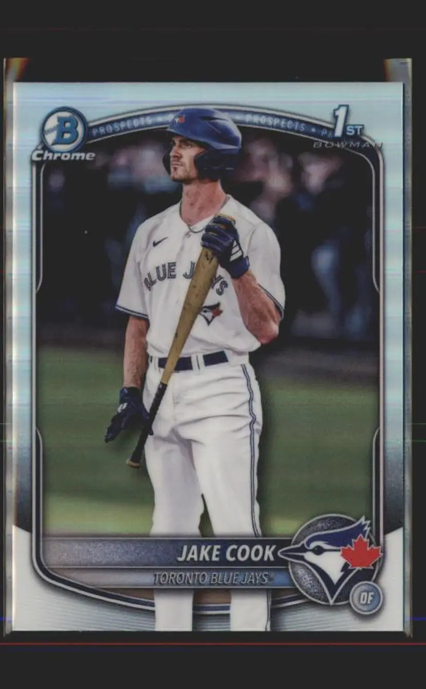 2025 Bowman Draft #BDC-97 Jake Cook Chrome Refractor - (137) - Toronto Blue Jays