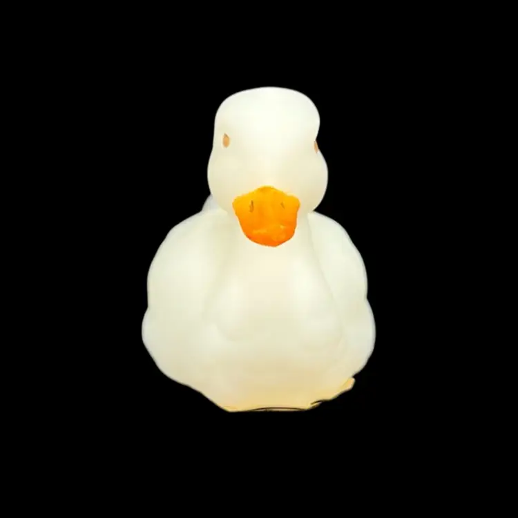 Fenton Glass Miniature Duck Figurine Hand Painted By Pam D., Mini Fenton Duck Figurine Signed And Hand Painted, Fenton White Satin Glass Duck Figurine, Realistic Painted Fenton Glass Figurine, Natural Painted Fenton Glass Duck