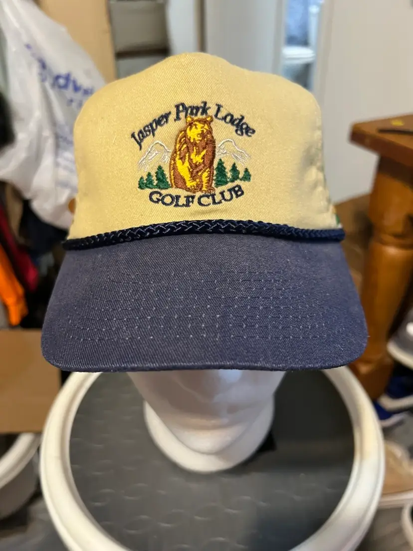 Vintage Jasper Park Lodged Golf Club Hat