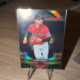 2024 Triple Threads Andres Gimenez/50. Cleveland Guardians - Toronto Blue Jays