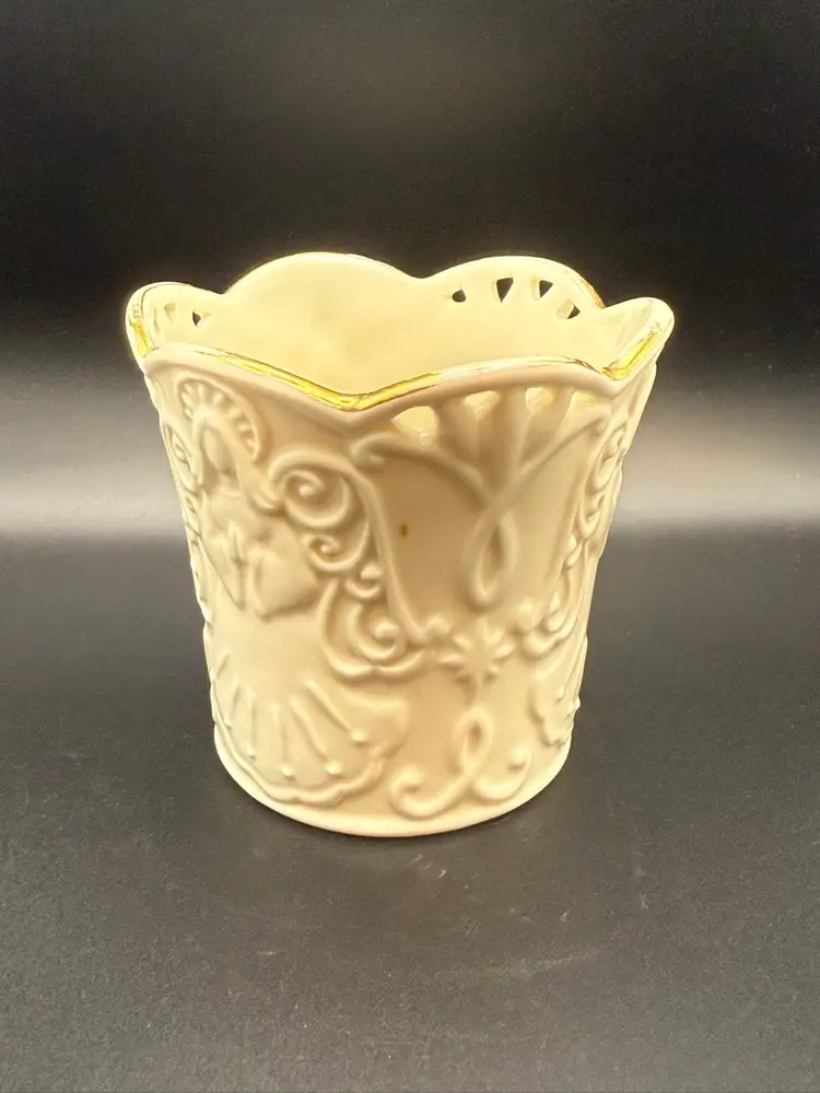 Lenox "Merry Lights" Angel Votive Candle Holder