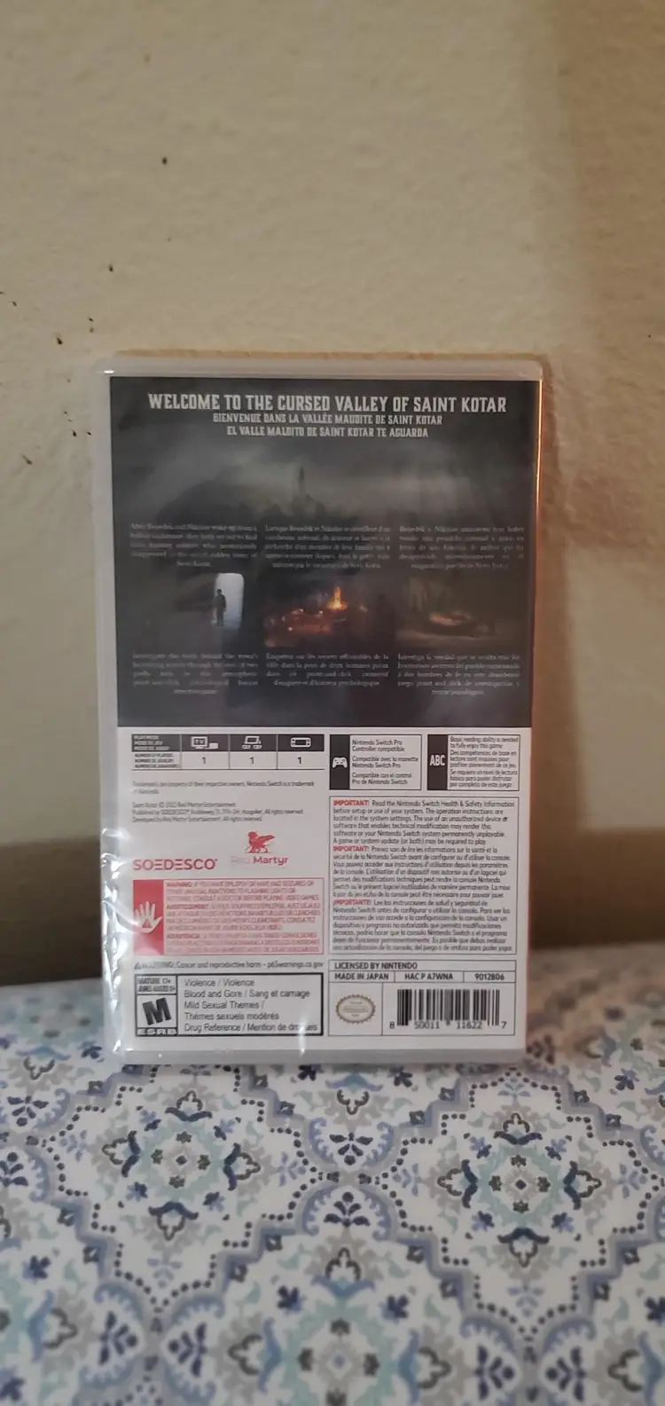 (New) Saint kotar For Nintendo Switch