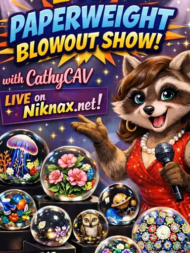 Paperweight Blowout Show! Making Way For The New Weights In Town!